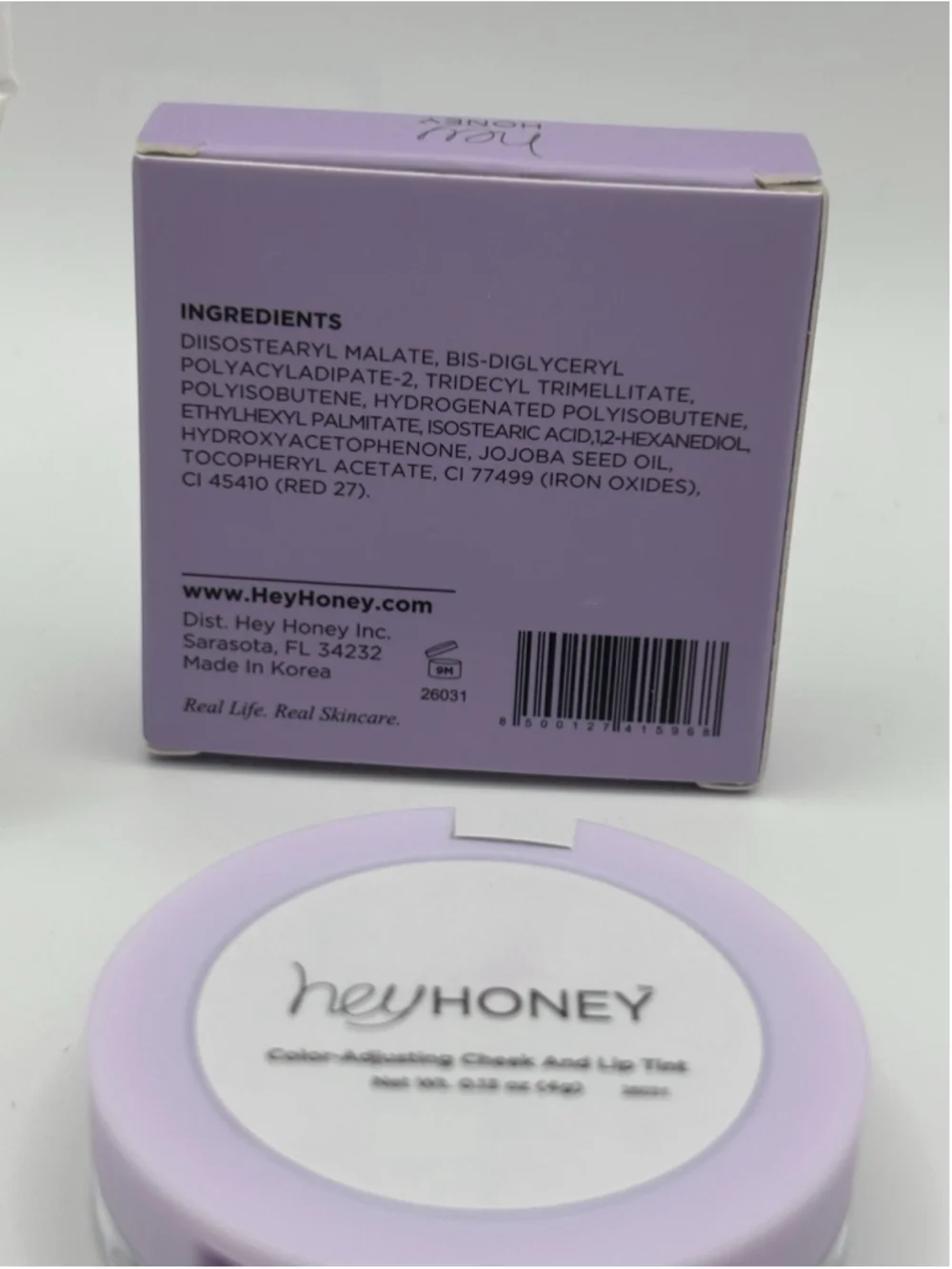 Hey Honey pH Mood Noir Cheek Lip Tint 4g + Good Morning Facial Serum 5ml New